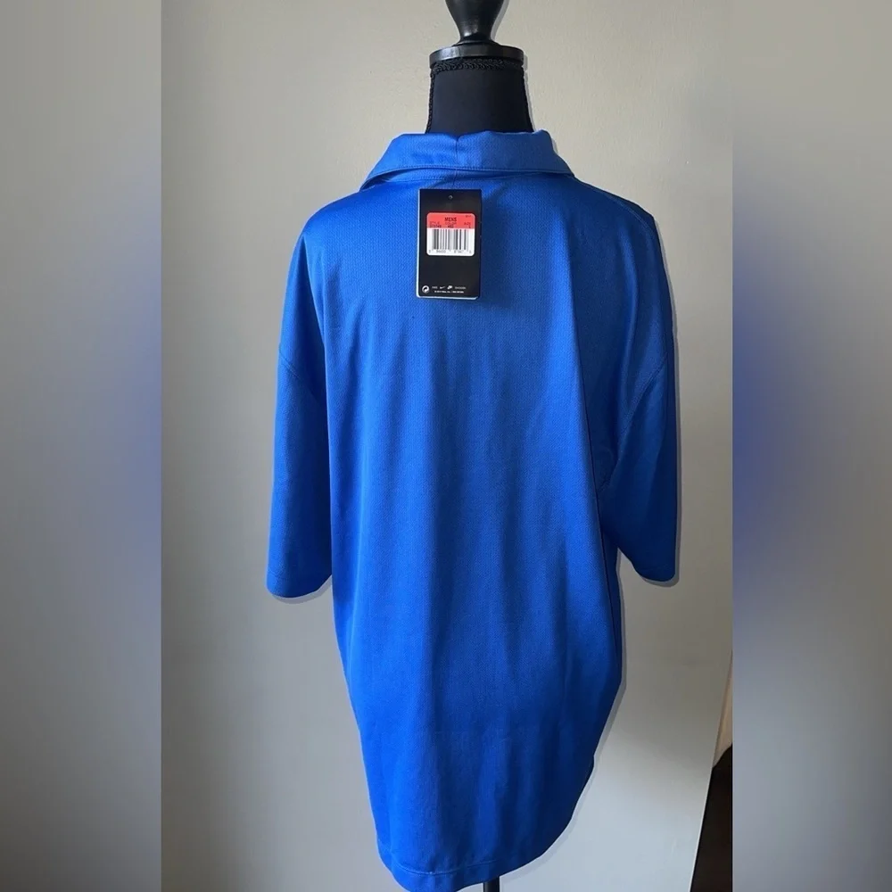 NWT Nike Blue Golf Polo